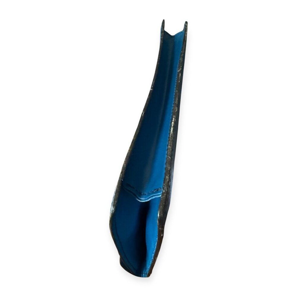 Louis Vuitton Blue Epi Montaigne 27 Clutch - Picture 5 of 9